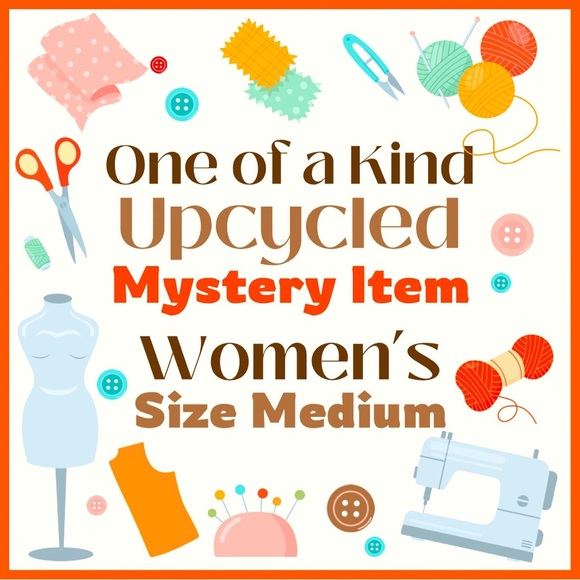 Mystery Box One of a Kind Upcycled Item Women’s Medium Unique Fun Surprise - Picture 1 of 1